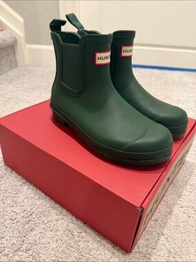 Hunter Women's Original Chelsea Boots Hunter Green